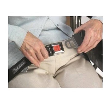 SKIL-CARE Skil-Care 909386 65 in. ChairPro Seat Belt Alarm System with Adjustable Loop Attachment 909386